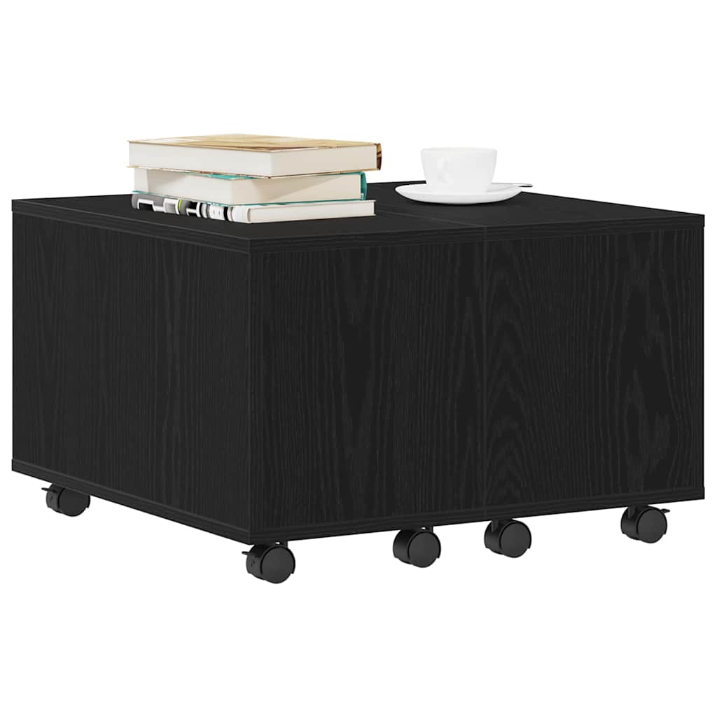 Couchtisch Schwarze Eiche 60 x 60 x 38 cm Holzwerkstoff
