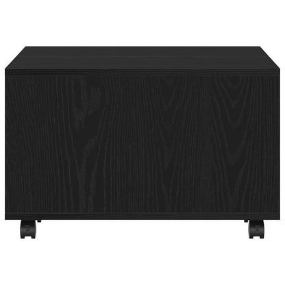 Couchtisch Schwarz Eichen-Optik 60 x 60 x 38 cm Holzwerkstoff
