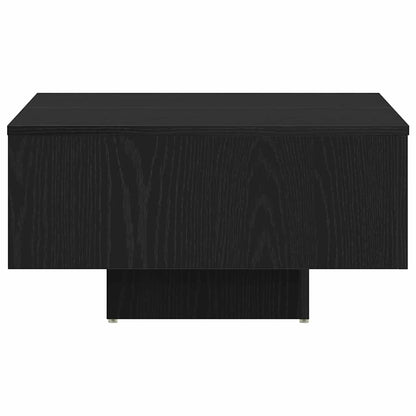 Couchtisch Schwarz Eichen-Optik 60 x 60 x 31,5 cm Holzwerkstoff