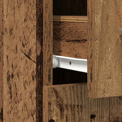 Apothekerschrank 20 x 45,5 x 60 cm Holzwerkstoff Altholz