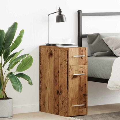 Apothekerschrank 20 x 45,5 x 60 cm Holzwerkstoff Altholz