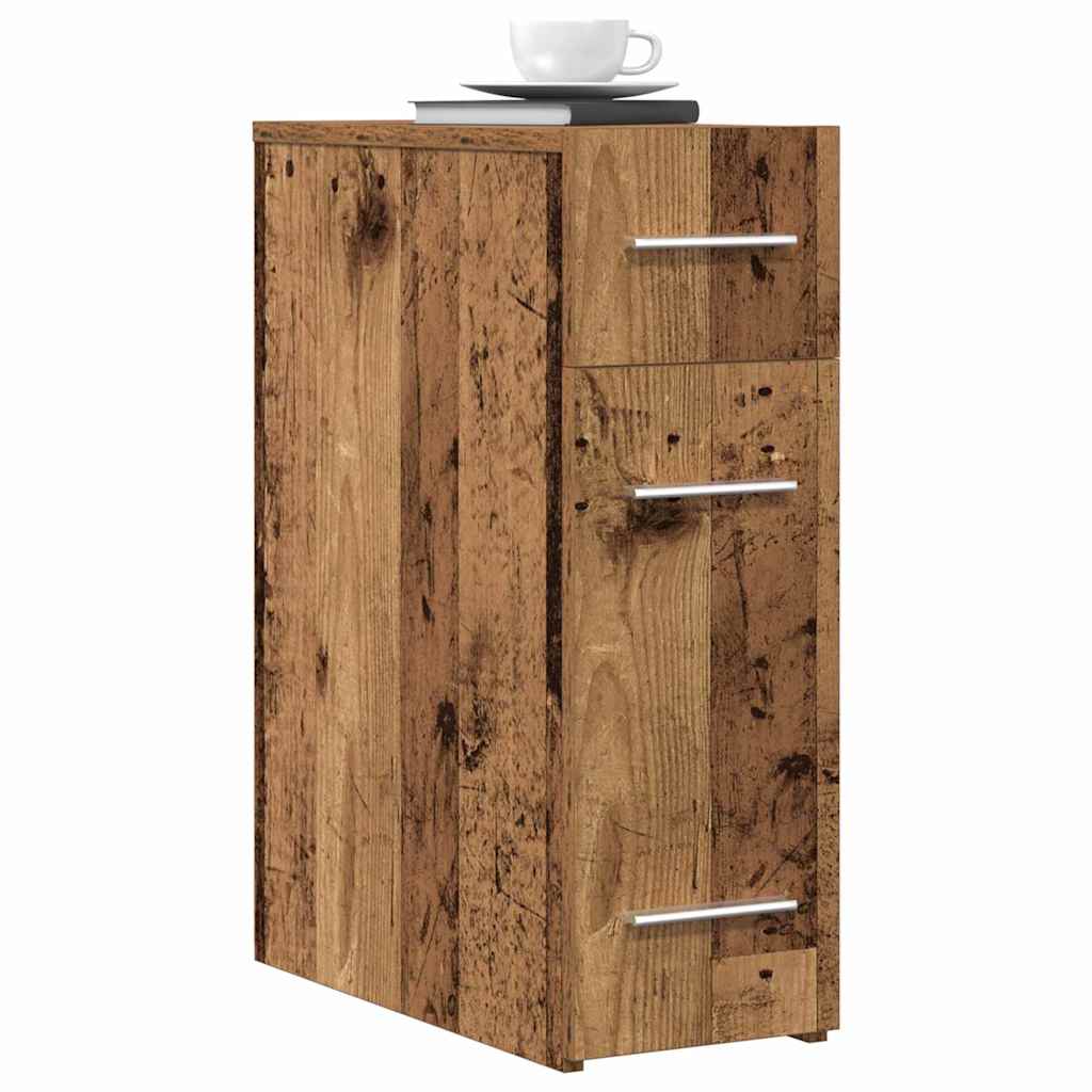 Apothekerschrank 20 x 45,5 x 60 cm Holzwerkstoff Altholz