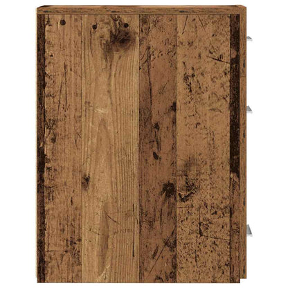 Apothekerschrank 20 x 45,5 x 60 cm Holzwerkstoff Altholz