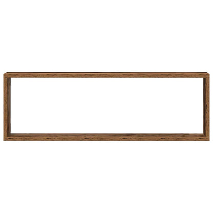 Wandregale 4 stk. Altholz 80 x 15 x 26 cm Holzwerkstoff