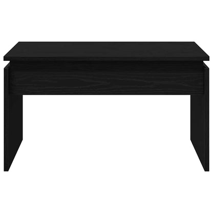 Couchtisch Schwarz Eichen-Optik 68 x 50 x 38 cm Holzwerkstoff