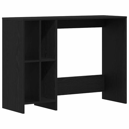 Schreibtisch Schwarz Eichen-Optik Holzwerkstoff