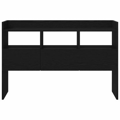 Sideboard Schwarz Eichen-Optik 105 x 30 x 70 cm Holzwerkstoff