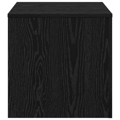 Nestingtisch 3 stk. Schwarz Eichen-Optik 45 x 45 x 45 cm