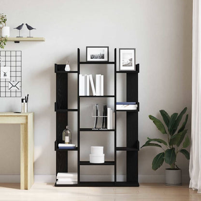 Bücherregal 13 Ebenen 86 x 25,5 x 140 cm Holzwerkstoff