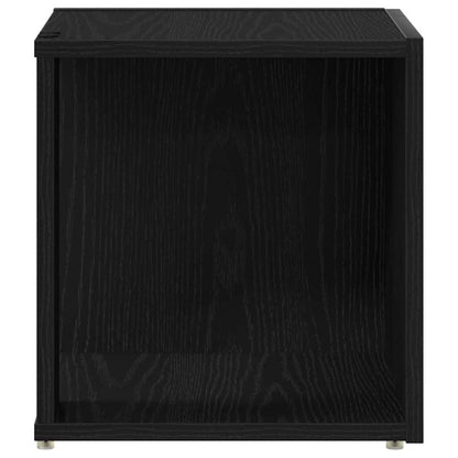 Eckregale 33 x 33 x 34,5 cm Holzwerkstoff Schwarz Eichen-Optik