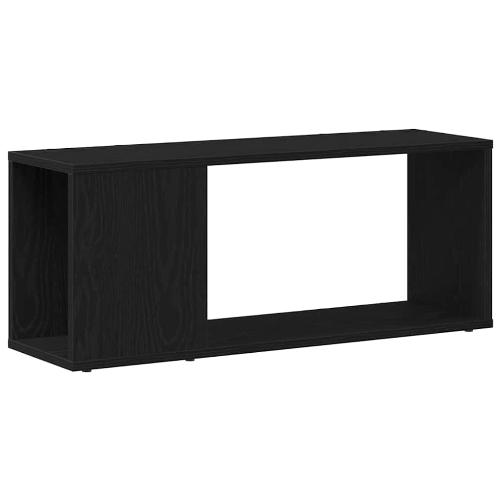 TV-Schrankset 80 x 24 x 32 cm Schwarz Eichen-Optik