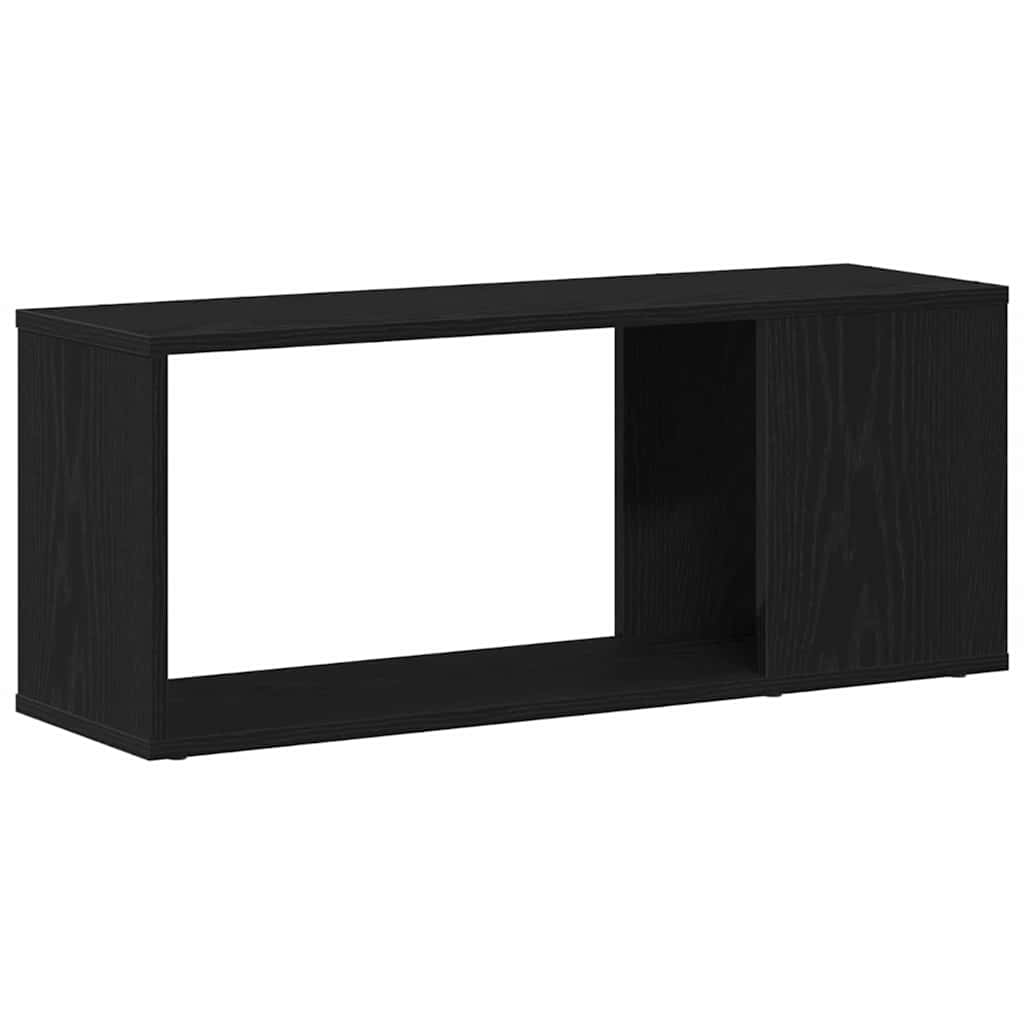 TV-Schrankset 80 x 24 x 32 cm Schwarz Eichen-Optik