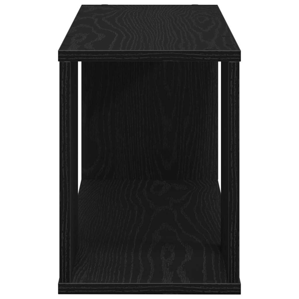 TV-Schrankset 80 x 24 x 32 cm Schwarz Eichen-Optik