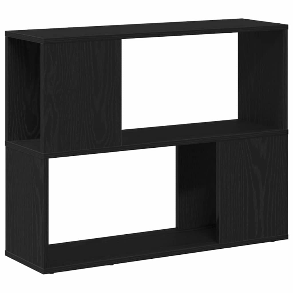 TV-Schrankset 80 x 24 x 63 cm Schwarz Eichen-Optik