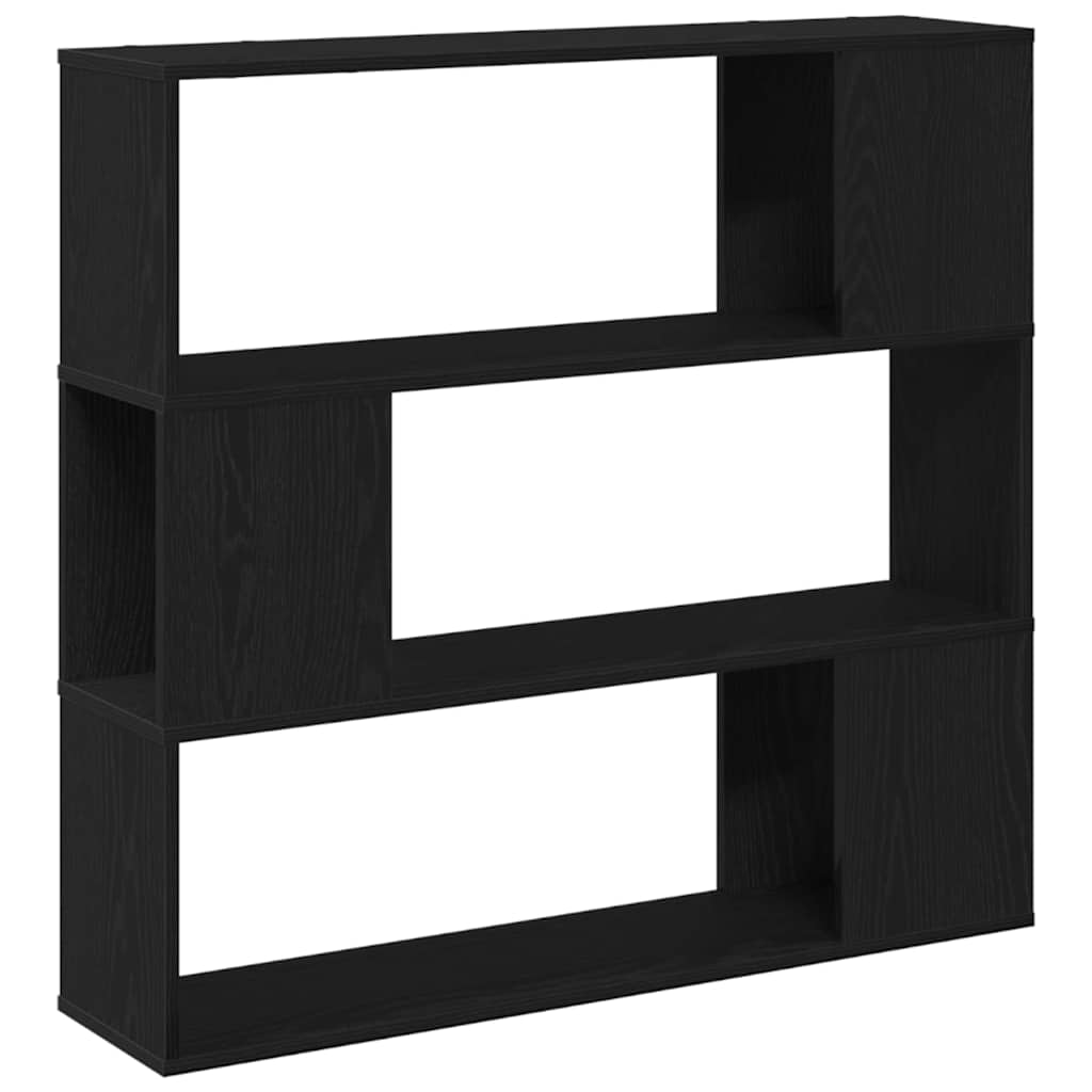TV-Schrankset 100 x 24 x 94 cm Schwarz Eichen-Optik