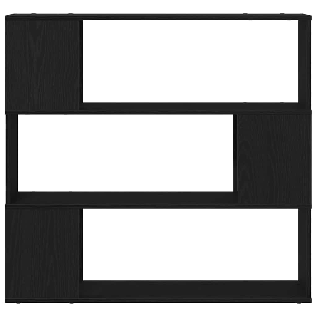 TV-Schrankset 100 x 24 x 94 cm Schwarz Eichen-Optik