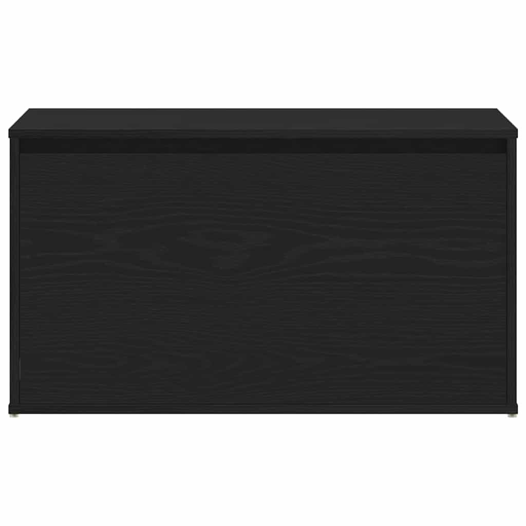 Flurbank Schwarz Eichen-Optik 80 x 40 x 45 cm Holzwerkstoff