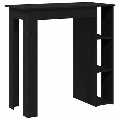Bartisch 102 x 50 x 103,5 cm Holzwerkstoff Schwarz Eichen-Optik