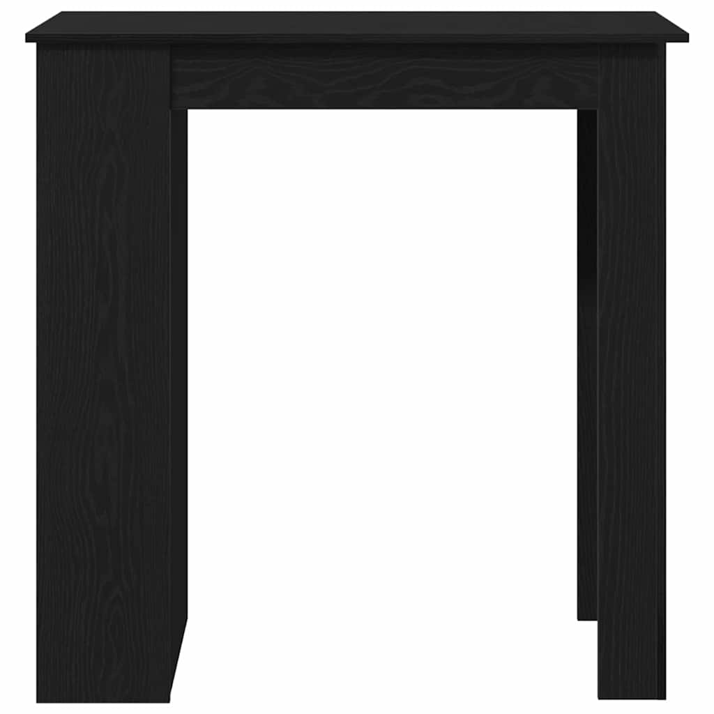 Bartisch 102 x 50 x 103,5 cm Holzwerkstoff Schwarz Eichen-Optik