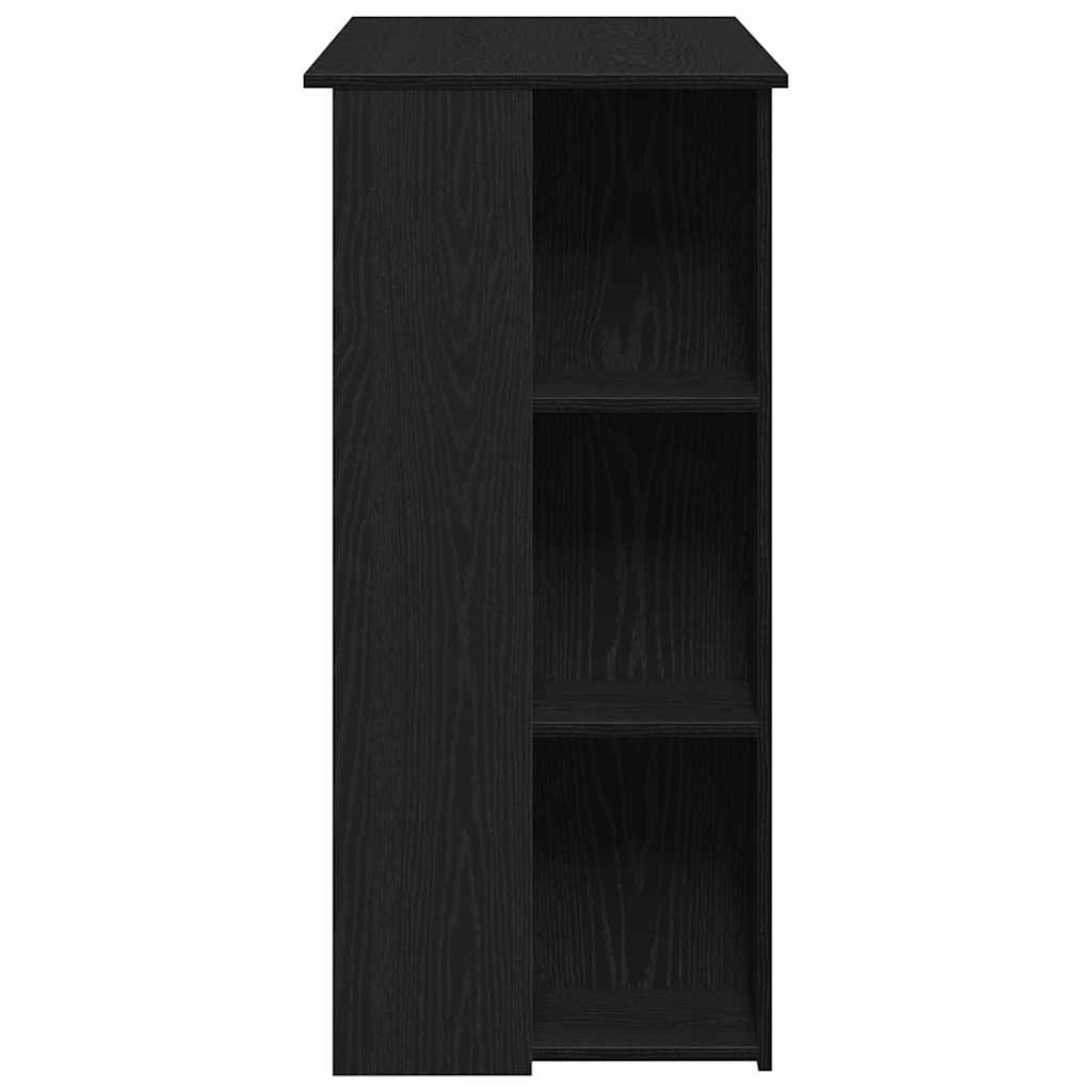 Bartisch 102 x 50 x 103,5 cm Holzwerkstoff Schwarz Eichen-Optik