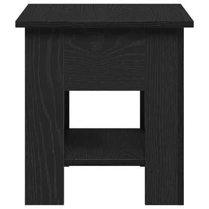 Couchtisch Schwarz Eichen-Optik 40 x 40 x 42 cm Holzwerkstoff