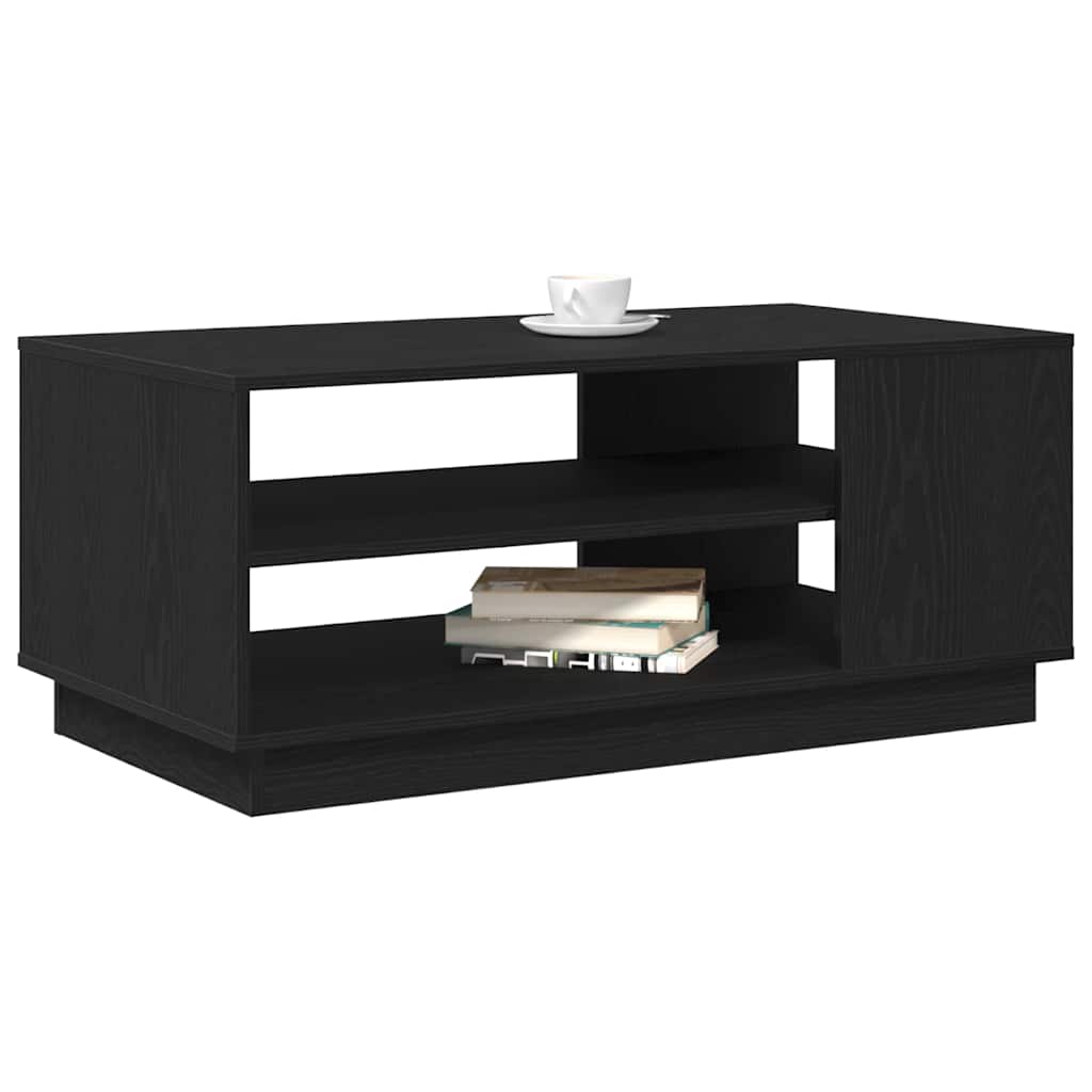 Couchtisch Schwarze Eiche 102 x 55 x 43 cm Holzwerkstoff