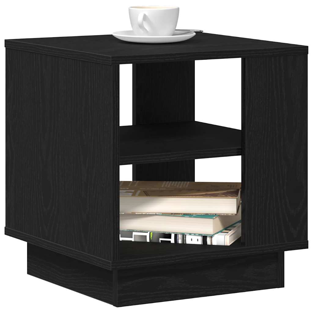 Couchtisch Schwarze Eiche 40 x 40 x 43 cm Holzwerkstoff