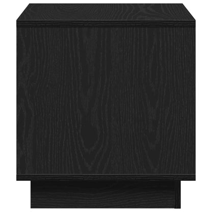 Couchtisch Schwarz Eichen-Optik 40 x 40 x 43 cm Holzwerkstoff