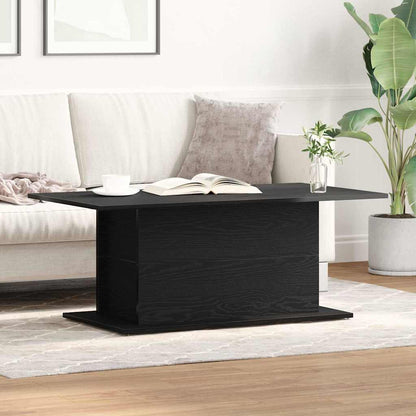 Couchtisch Schwarz Eichen-Optik 102 x 55,5 x 40 cm