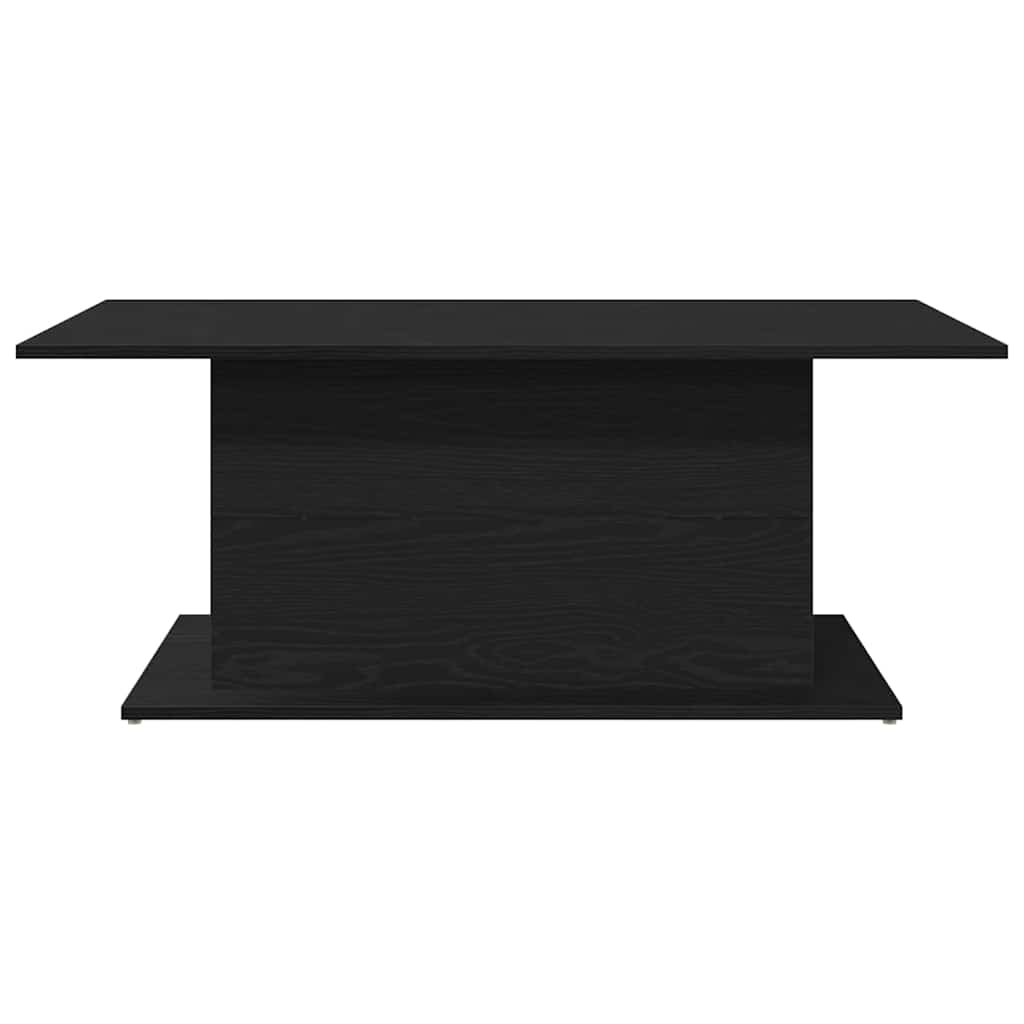 Couchtisch Schwarz Eichen-Optik 102 x 55,5 x 40 cm