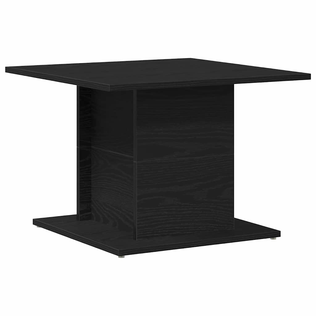 Couchtisch Schwarz Eichen-Optik 55.5 x 55.5 x 40 cm