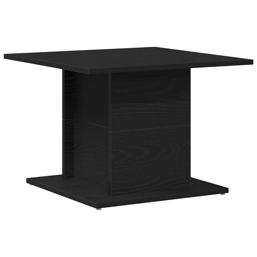 Couchtisch Schwarz Eichen-Optik 55.5 x 55.5 x 40 cm