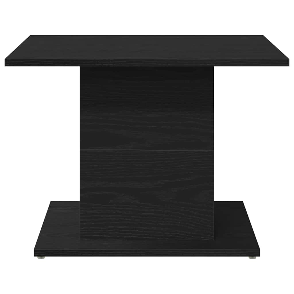 Couchtisch Schwarz Eichen-Optik 55.5 x 55.5 x 40 cm