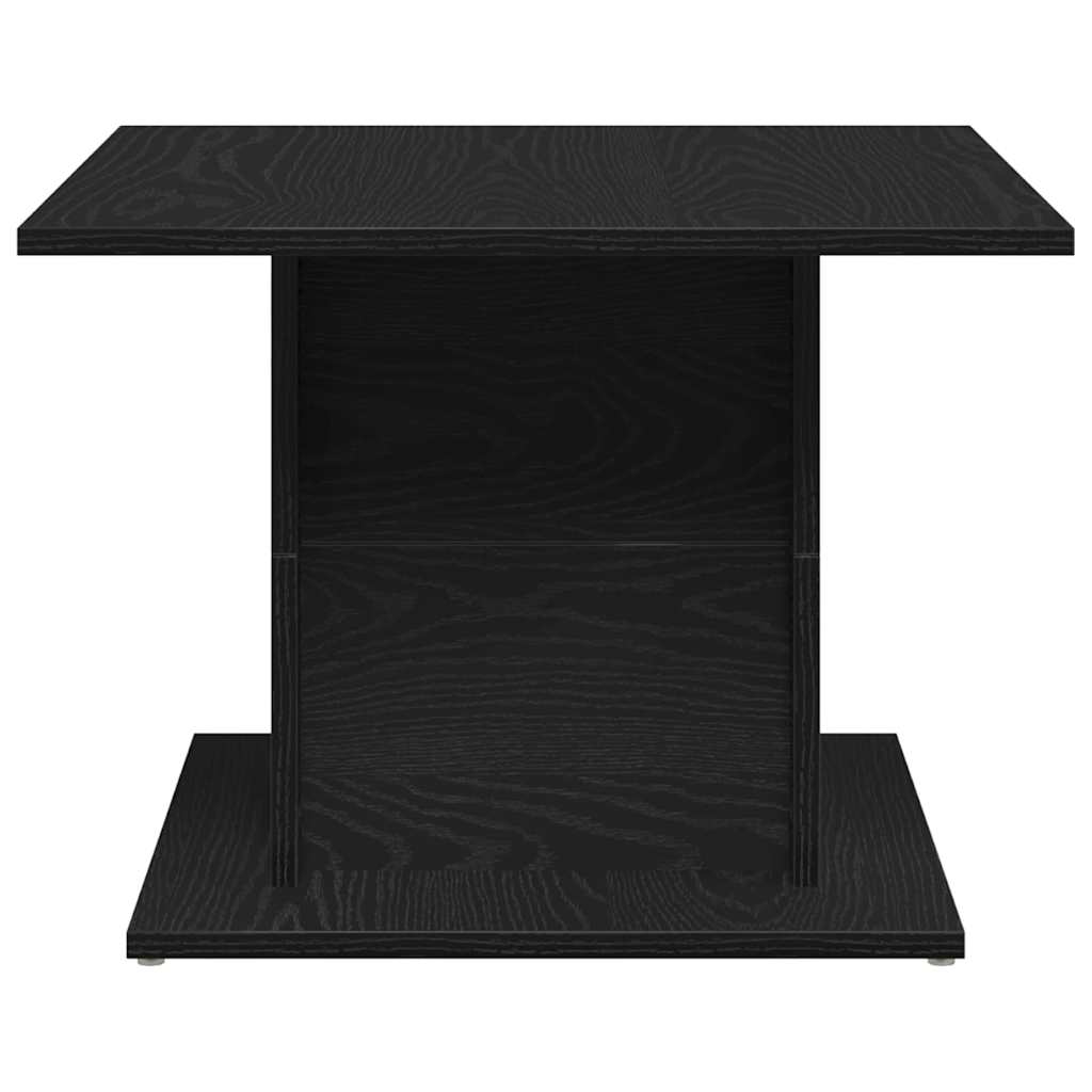 Couchtisch Schwarz Eichen-Optik 55.5 x 55.5 x 40 cm