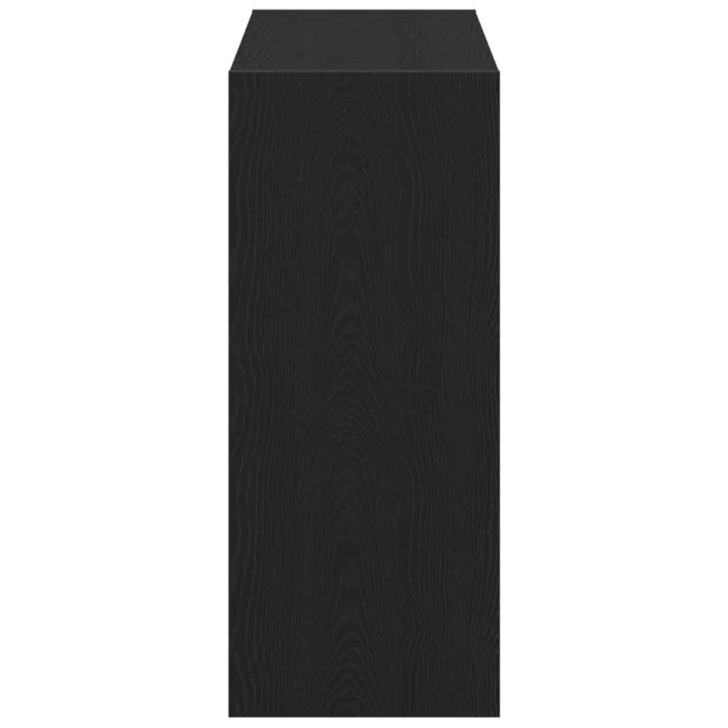 Bücherregal Schwarze Eiche 80 x 30 x 72 cm Holzwerkstoff