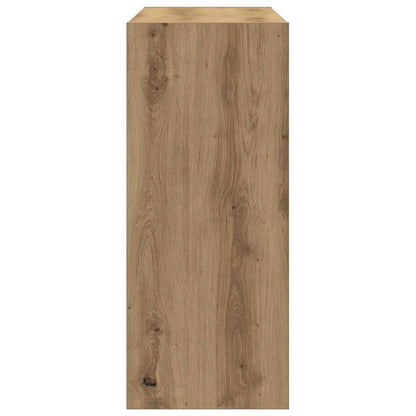 Bücherregal 2 Ebenen 100 x 30 x 72 cm Holzwerkstoff