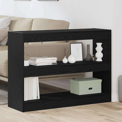 Bücherregal 2 Ebenen 100 x 30 x 72 cm Holzwerkstoff