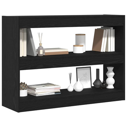 Bücherregal 2 Ebenen 100 x 30 x 72 cm Holzwerkstoff