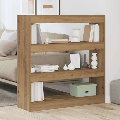 Bücherregal 3 Ebenen 100 x 30 x 103 cm Holzwerkstoff