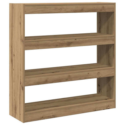Bücherregal 3 Ebenen 100 x 30 x 103 cm Holzwerkstoff