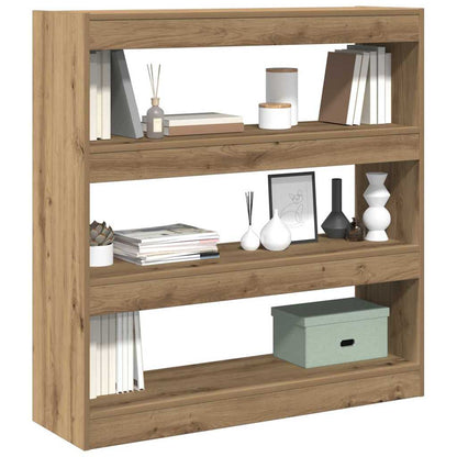 Bücherregal 3 Ebenen 100 x 30 x 103 cm Holzwerkstoff