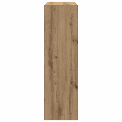 Bücherregal 3 Ebenen 100 x 30 x 103 cm Holzwerkstoff