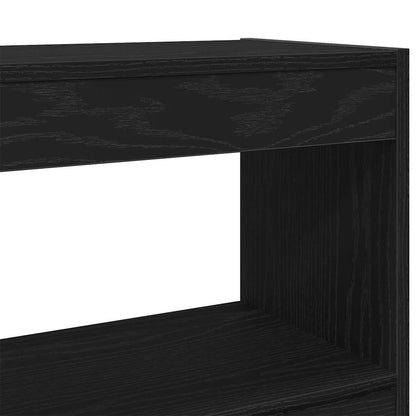 Bücherregal 3 Ebenen 100 x 30 x 103 cm Holzwerkstoff