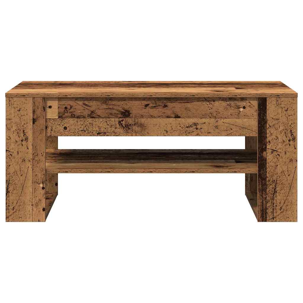 Couchtisch Altholz 102 x 55 x 45 cm Holzwerkstoff
