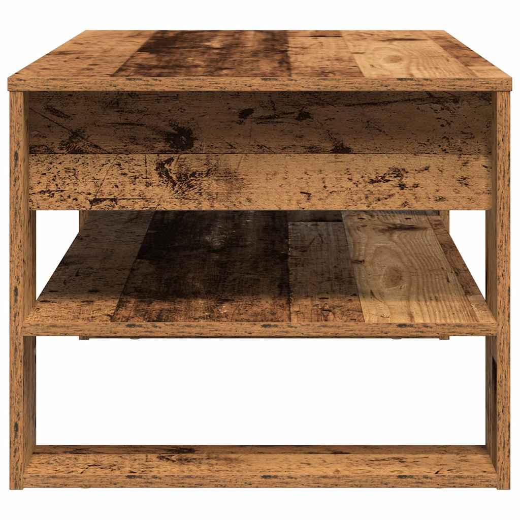 Couchtisch Altholz 102 x 55 x 45 cm Holzwerkstoff