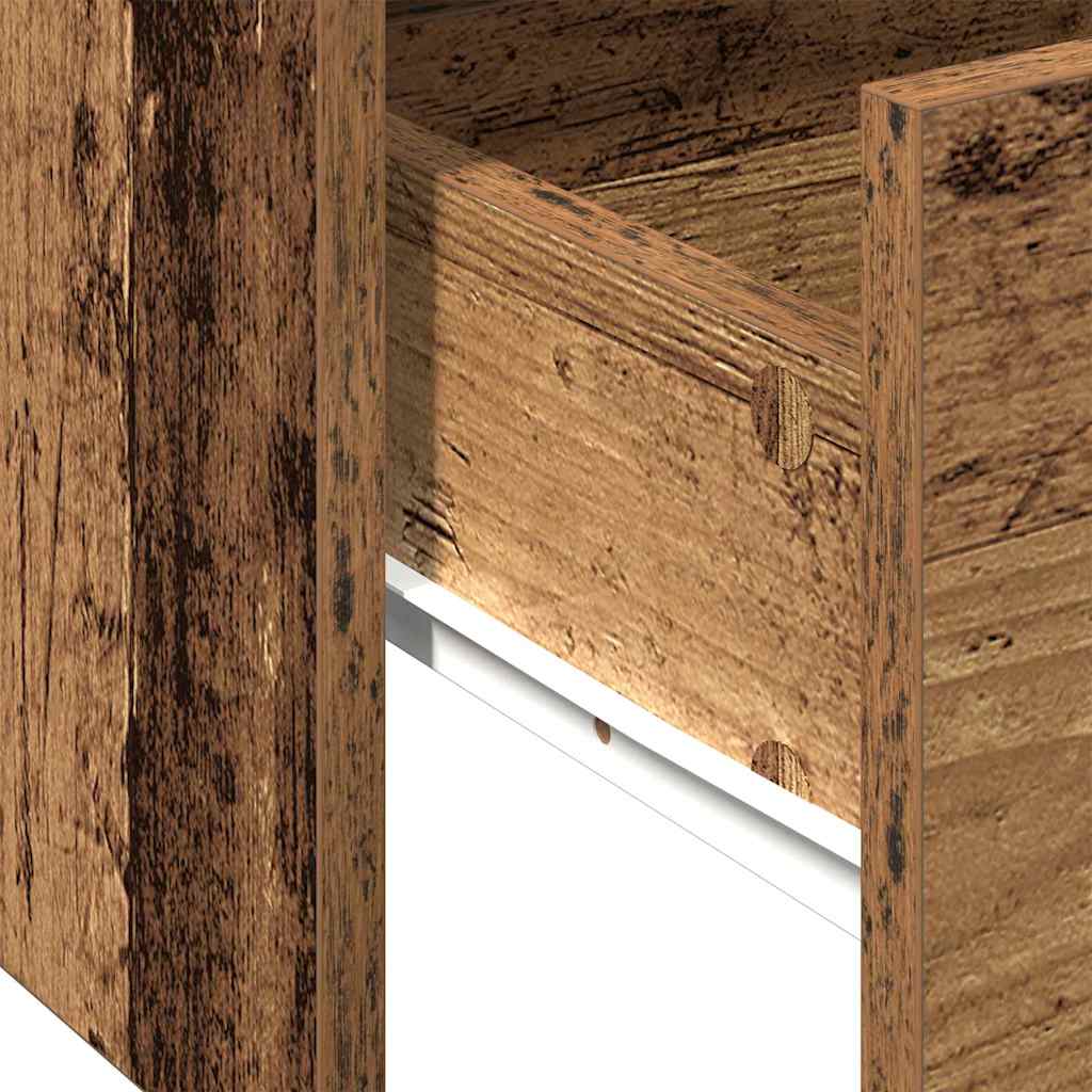 Couchtisch Altholz 102 x 55 x 43,5 cm Holzwerkstoff