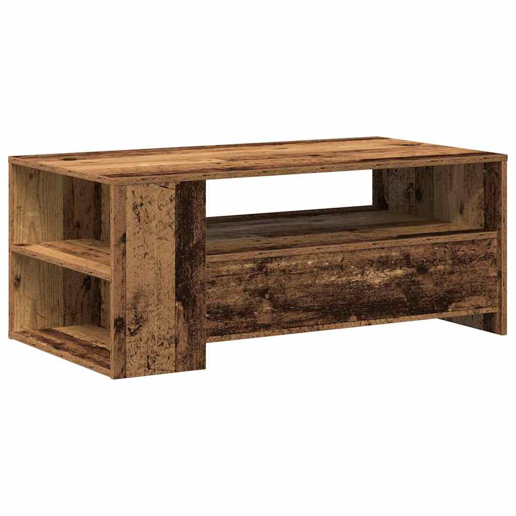 Couchtisch Altholz 102 x 55 x 43,5 cm Holzwerkstoff