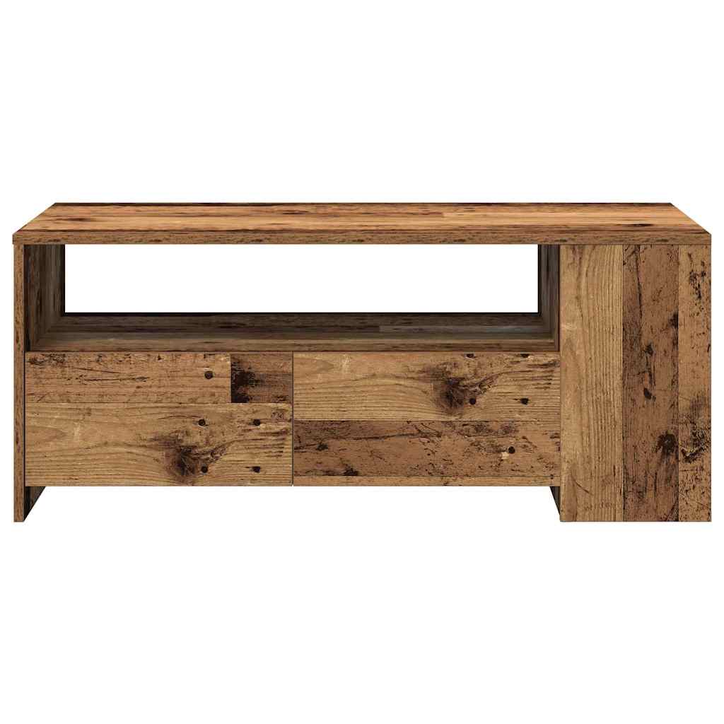 Couchtisch Altholz 102 x 55 x 43,5 cm Holzwerkstoff