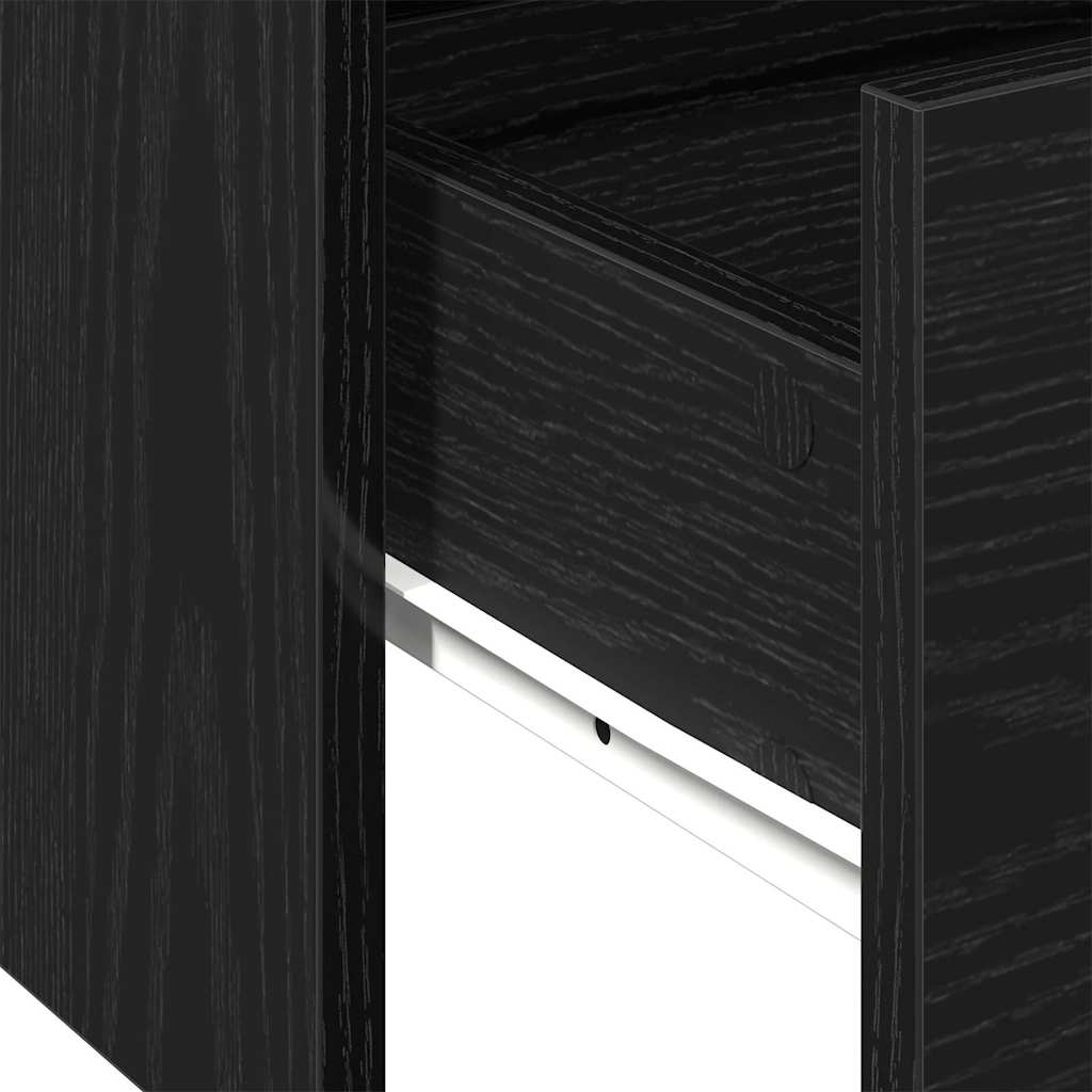 Couchtisch Schwarze Eiche 102 x 55 x 43,5 cm Holzwerkstoff