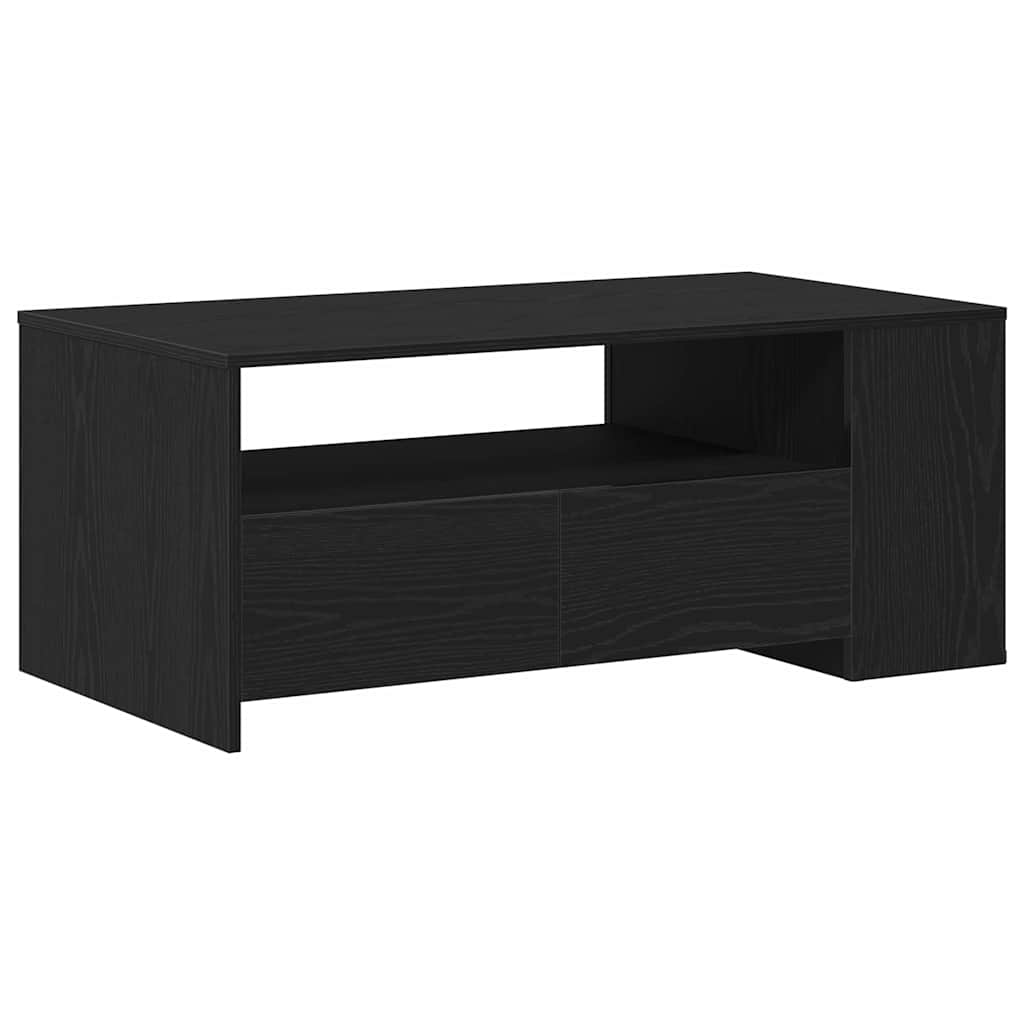 Couchtisch Schwarz Eichen-Optik 102 x 55 x 43,5 cm